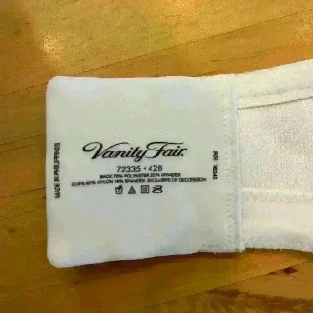 Vanity Fair Body Caress Full Coverage Wireless Bra 〰️ 42B 〰️ Style # 72335 - Picture 10 of 10